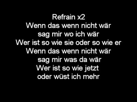 Fard Was waere wenn Lyrics