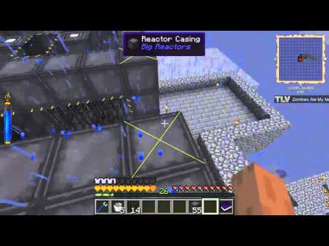 Agrarian Skies - Episode 361 - Finishing up our 2 new Big Reactors with Fuel Rods Controllers Access