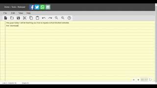 Notepad | Online Notes free, no login required