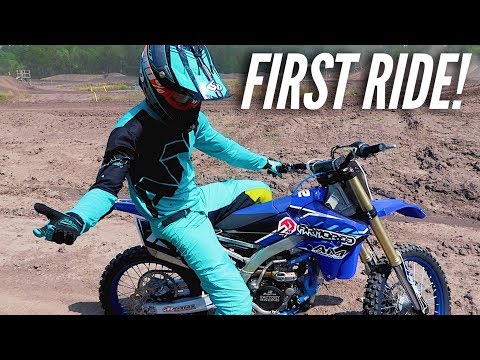 ALL-NEW YZ250F FIRST RIDE!