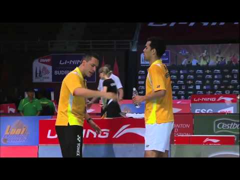 13th/14th Ranking Playoff - MS (Highlight) - Kieran Merrilees vs Eric Pang - 2013 Sudirman Cup