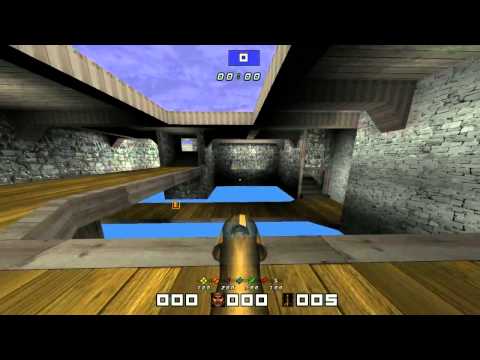 QuakeWorld 4on4 Guide: Quad Running on dm3