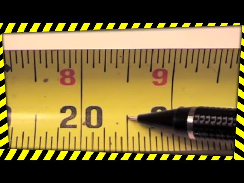 How to read a Tape Measure and figure Fractions Easily
