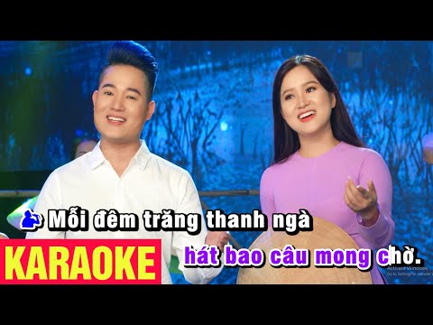 KARAOKE | Đường Về Hai Thôn (Song Ca) - Tịnh Hải & Cẩm Loan