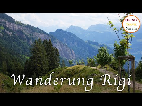 Von Weggis über Rigi Kaltbad zur Aussichtsplattform Känzeli - Kanton Luzern - Wandern in der Schweiz