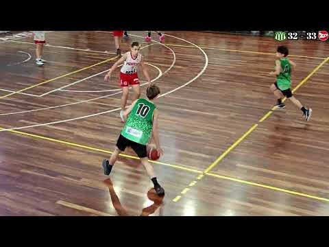 Matteo Virgili (Atlantic Sportsmen u13) 14 puntos vs Provincial / Semifinal