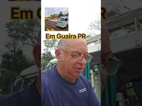 🚐🌊 CHEGAMOS EM GUAÍRA-PR! 😍 Olha onde fomos parar!