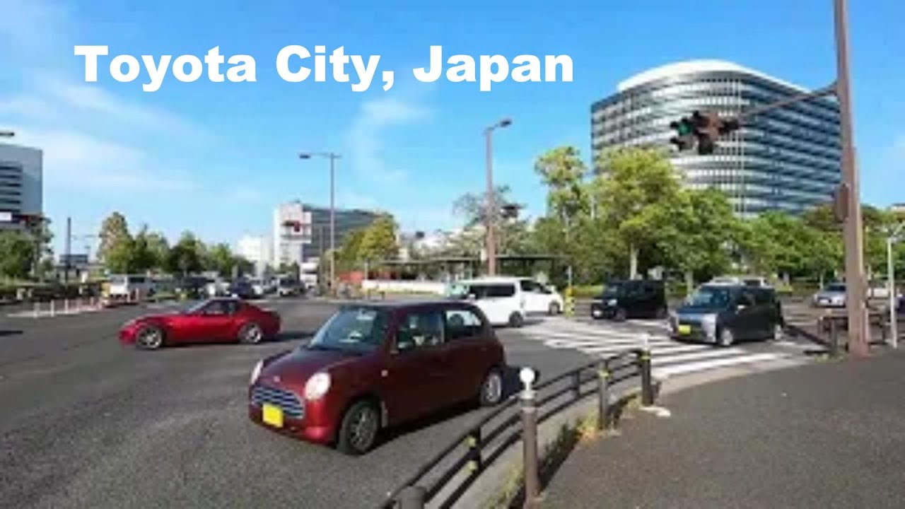 Immersive street-level walking tour through Toyota City, Japan, showcasing authentic urban landscapes, local architecture, and the vibrant atmosphere of the city's neighborhoods