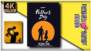 Father's day special status 🥰||Happy Father's day status Full screen.