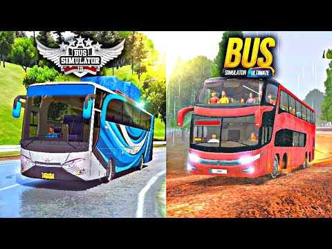 🚚Bus Simulator Ultimate VS Bus Simulator Indonesia - Who's is best?