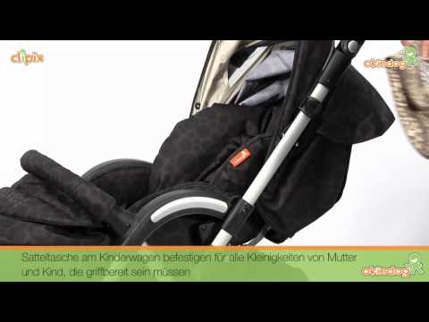 Okiedog Satteltasche Dahoma Joey für Kinderwagen