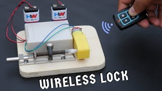 How to Make Remote Control Door Lock at Home