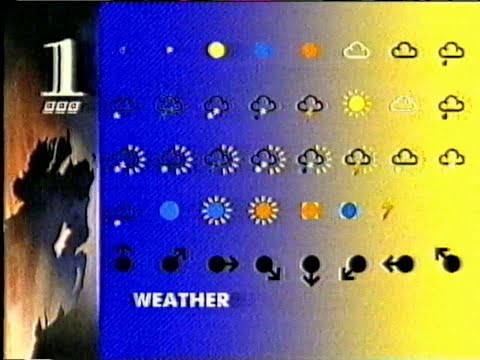 BBC1 Northern Ireland - Partial Continuity and Closedown - 3rd October 1992 (early hours)