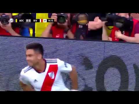 ¡INCREÍBLE! Golazo del Pity Martinez - River VS Boca