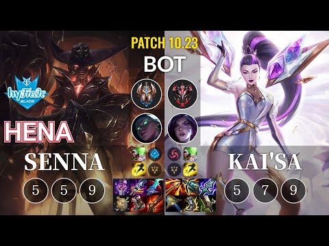 hyF Hena Senna vs Kai'Sa Bot - KR Patch 10.23