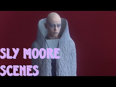 SLY MOORE all scenes (SW 2, 3)