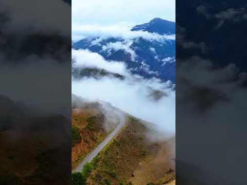 Mérida desde lo más alto 🌥️🌤️☁️☁️🌫️🌫️ #mérida #VenezuelaMágica #venezuela  #turismo #travesia