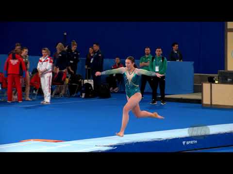 BEDDALL Georgia Ella (AUS) W - 2019 Trampoline Worlds, Tokyo (JPN) - Qualification Tumbling R1