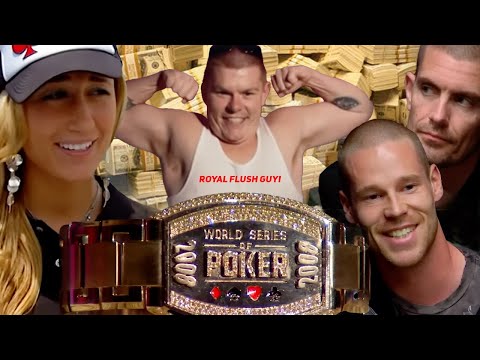 World Series of Poker Main Event 2008 Day 2 with Patrik Antonius, Gus Hansen & Vanessa Rousso #WSOP