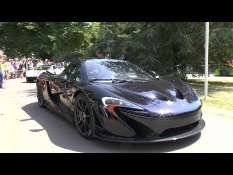 Stunning Purple McLaren P1 at Goodwood Festival Of Speed 2013!