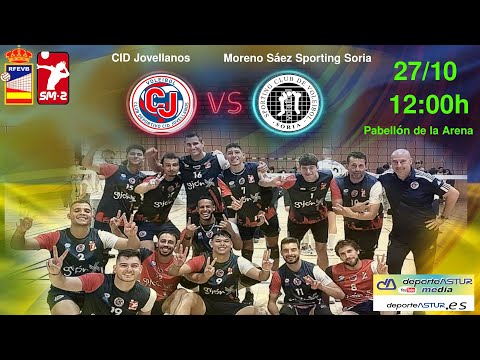 🏐CID Jovellanos🆚Moreno Sáez Sporting Soria #voleibol   🏆Superliga Masculina 2 Grupo A