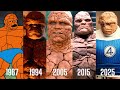 The Thing Evolution In Movies Cartoons 1967 2025 Fantastic Four Transformation History