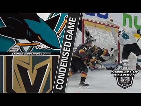 San Jose Sharks vs Vegas Golden Knights R2, Gm1 apr 26, 2018 HIGHLIGHTS HD