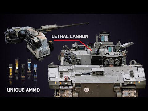 Badass Cannon for UK Army Ajax Armoured Vehicles