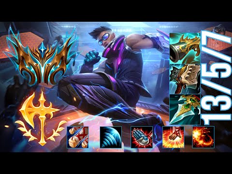 TOP 1 CHALLENGER Guides How to Play Lee Sin Jungle & Carry + Best Build/Runes Season 13 Patch 13.6