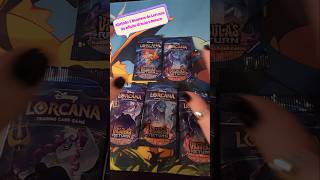 ✨ Abri um dos 5 boosters de Disney Lorcana: Ursula's Return