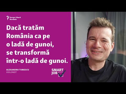 SmartJob | Alexandru Tomescu: Dacă tratăm România ca pe o ladă de gunoi, devine o ladă de gunoi