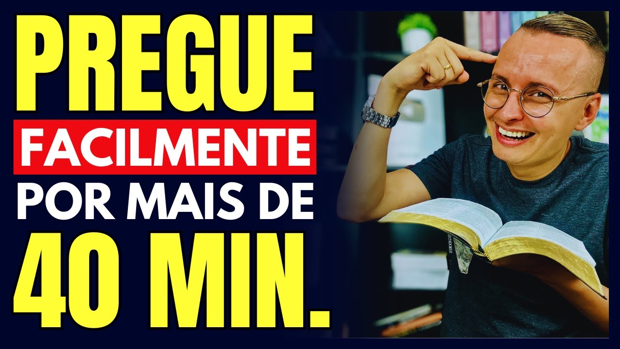 🕓 APRENDA A PREGAR POR 40 MINUTOS FACILMENTE (USANDO APENAS 1 VERSÍCULO!)