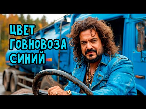 Цвет говновоза синий