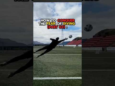 Afraid of Diving? Try this simple goalkeeper drill