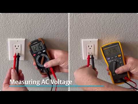 Measuring AC Voltage with a Digital Multimeter