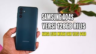 Download lagu LEBIH MURAH!! Samsung A04s Versi 128GB Resmi Rilis mp3