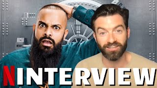 ARMY OF THIEVES Interview With Guz Khan & Stuart Martin | Behind The Scenes Talk Part 2 | Netflix video