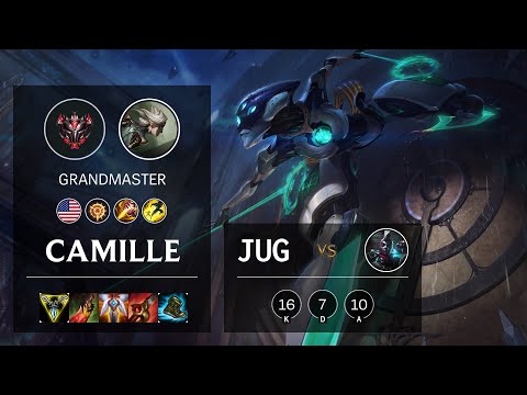 Camille Jungle vs Ekko - NA Grandmaster Patch 10.18