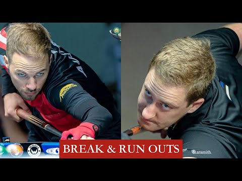 |BREAK & RUN OUTS| Albin Ouschan vs Denis Grabe - Last-32 - 2019 World 9-ball Championship
