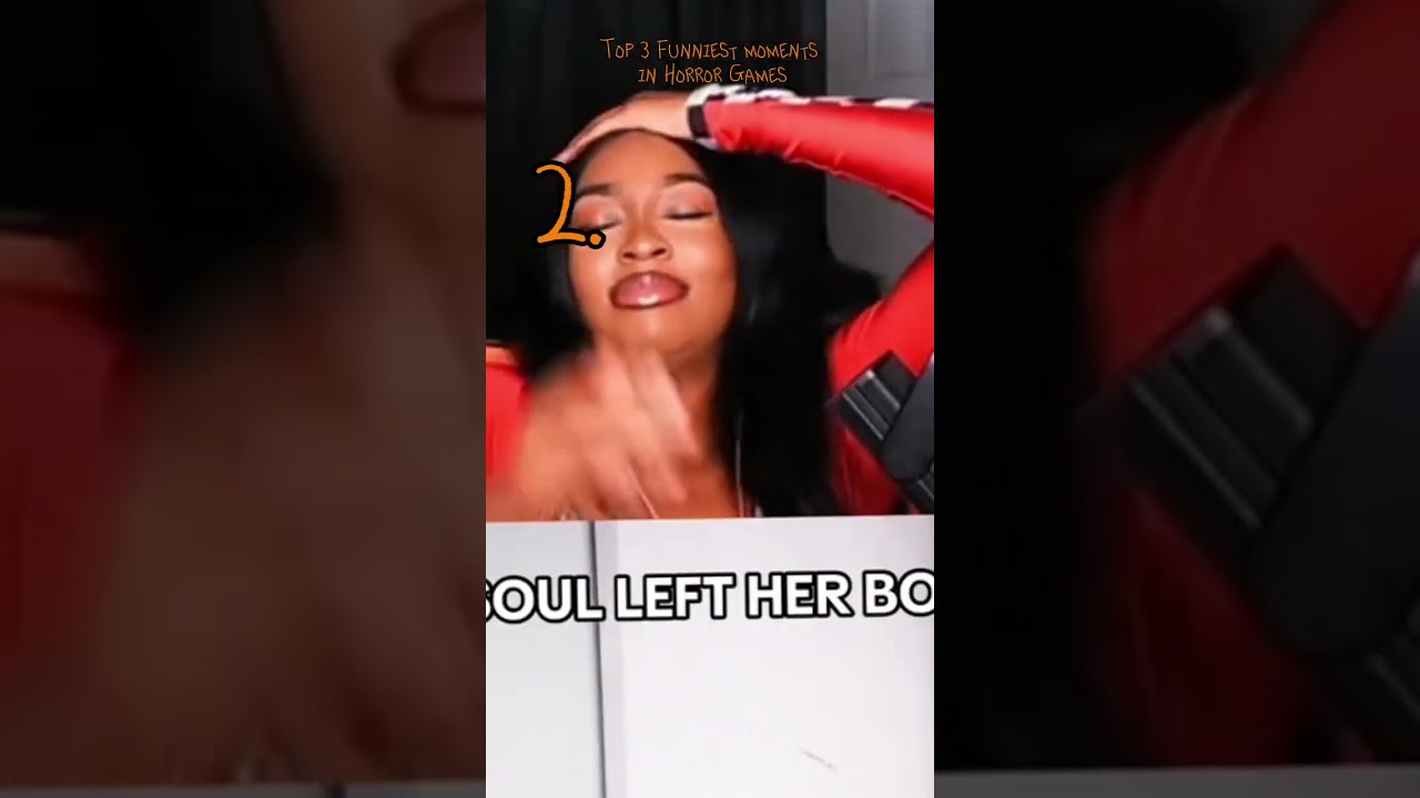 TOP 3 FUNNIEST MOMENTS IN HORROR GAMES 🧟‍♀️🕹️