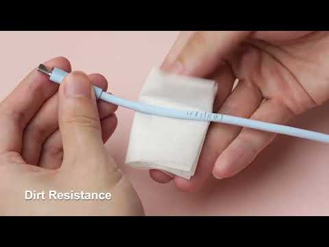 Кабель USB-C на USB-C Vention 1.5 м PD 100 Вт 5 А жидкий силикон светло-голубой - фото 1 - id-p2084159947