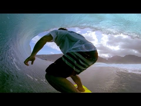 GoPro: Kalani Chapman's giant Teahupoo tube
