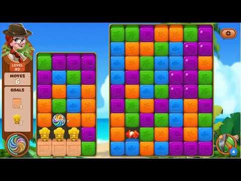 Lost Island Blast Adventure Level 85 - No Boosters