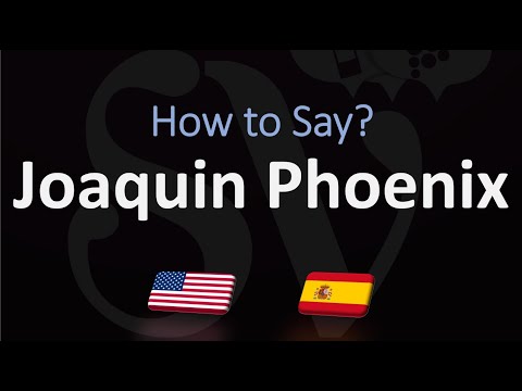 How to Pronounce Joaquin Phoenix? (CORRECTLY) Joker's Actor Pronunciation