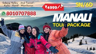 Manali tour package