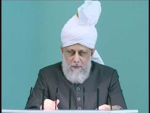 Friday Sermon : 3rd September 2010 - Part 4 (Urdu)