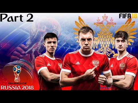FIFA 18: Russia 2018 World Cup | RUSSIA PLAYTHROUGH PART 2 (Group Stage - Russia v Egypt)