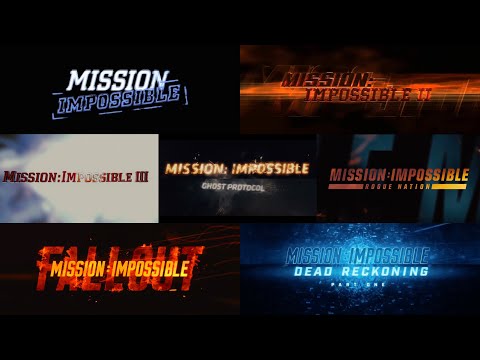 OUTDATED All Mission: Impossible Movie Intros (1996-2023) *2025 UPDATE IN DESCRIPTION*