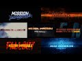 All Mission Impossible Movie Intros 1996 2023