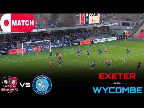 LIVE : Exeter City vs Wycombe Live Stream / English League One Match - 2026